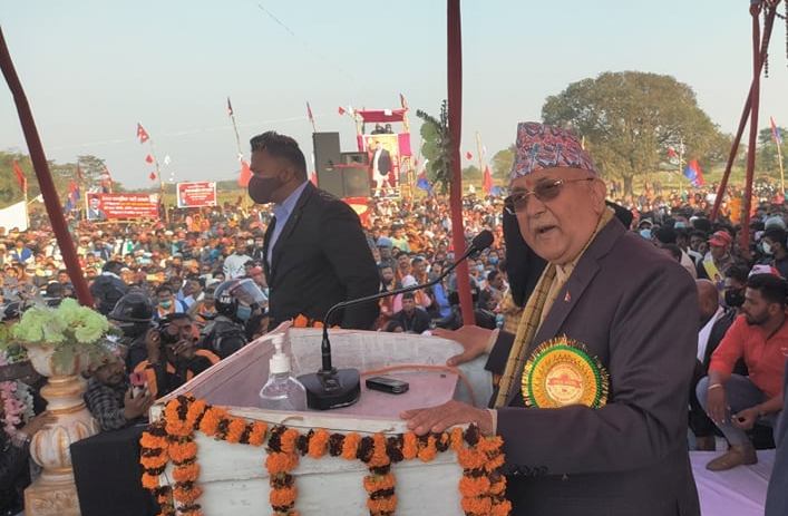 जालिम मियाँलाई स्वागत गर्दै ओलीले भने– गठबन्धनले एमालेको बहुमत रोक्न सक्दैन